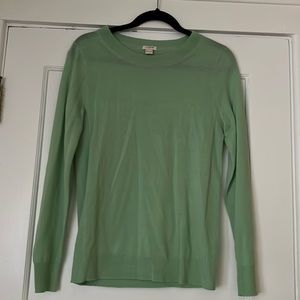 J. Crew Green Sweater